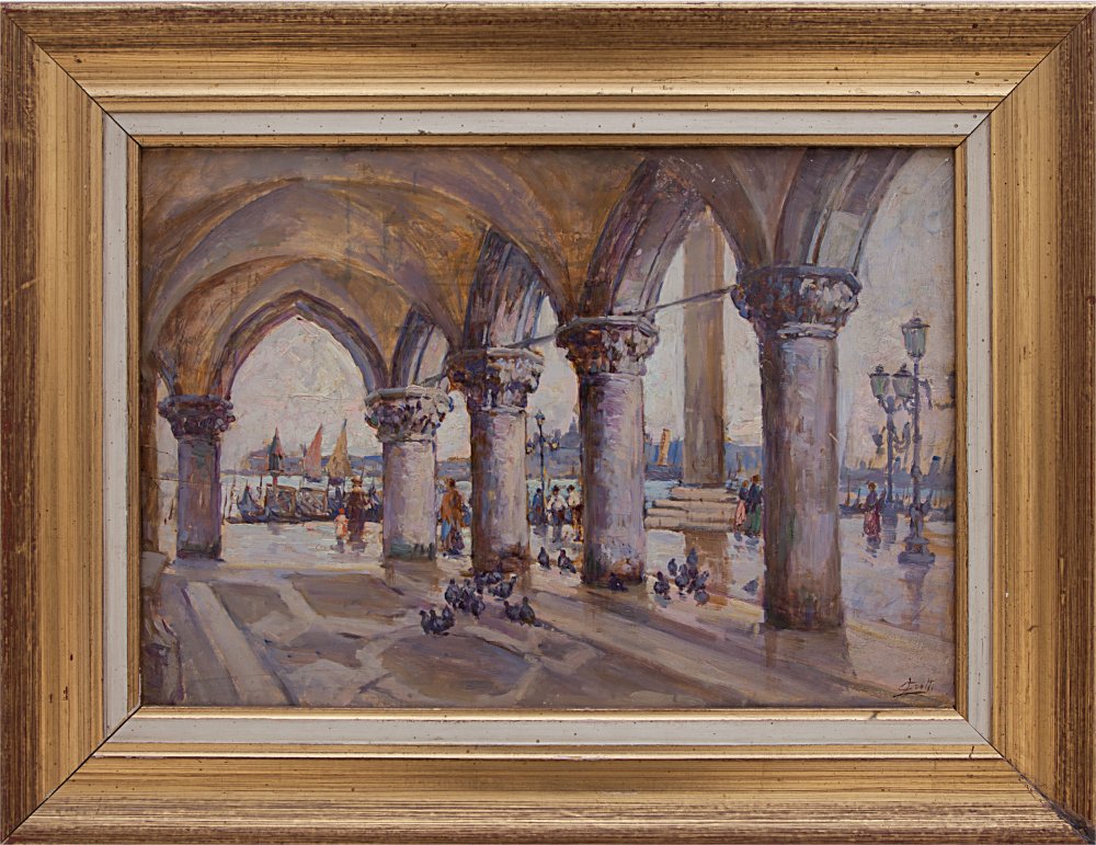 lucia crotti: Portici di Palazzo Ducale, Venezia